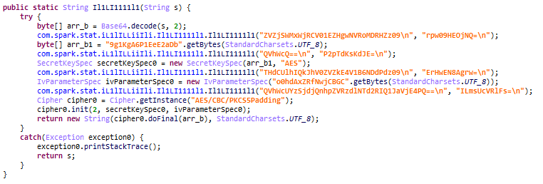 The config from GitLab being decrypted