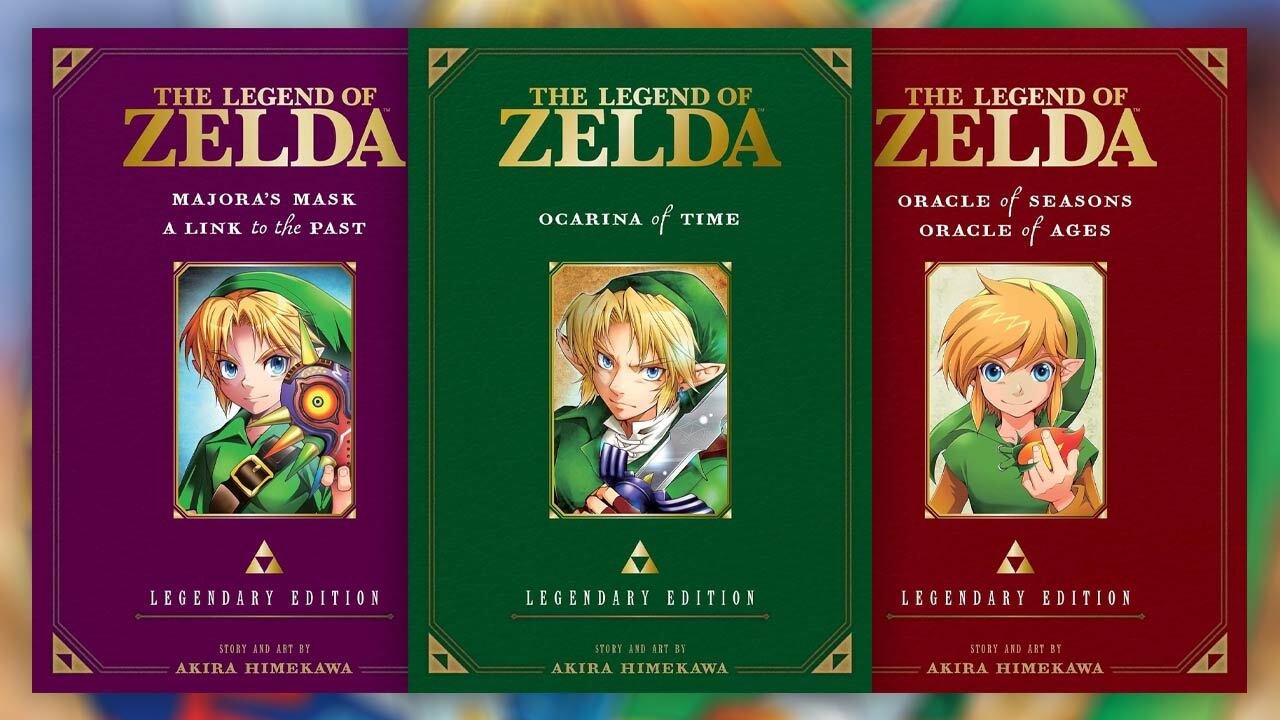 The Legend of Zelda Manga - Legendary Editions