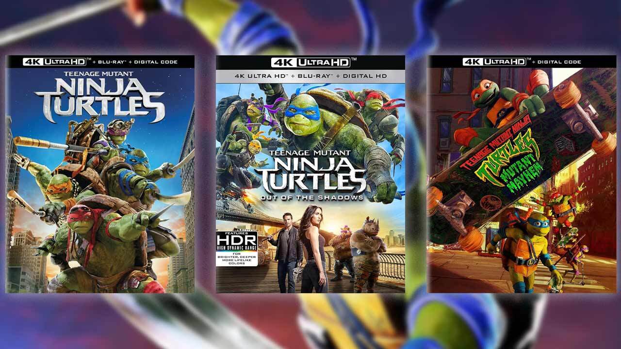 Teenage Mutant Ninja Turtles movies on Blu-ray