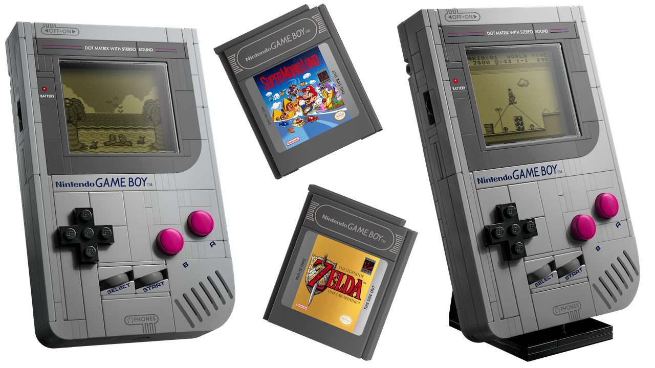 Lego's building set is a near 1:1 recreation of Nintendo's Game Boy DMG.