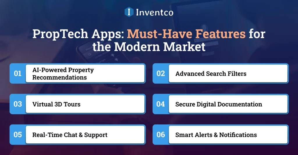 PropTech Apps: Must-Have Features for the Modern Market